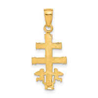 Load image into Gallery viewer, 14k Cara Vaca Crucifix Pendant
