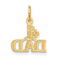 Load image into Gallery viewer, 14k #1 DAD Charm
