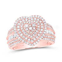 Load image into Gallery viewer, 1 CTW DIA NK FASHION HEART RING
