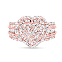 Load image into Gallery viewer, 1 CTW DIA NK FASHION HEART RING
