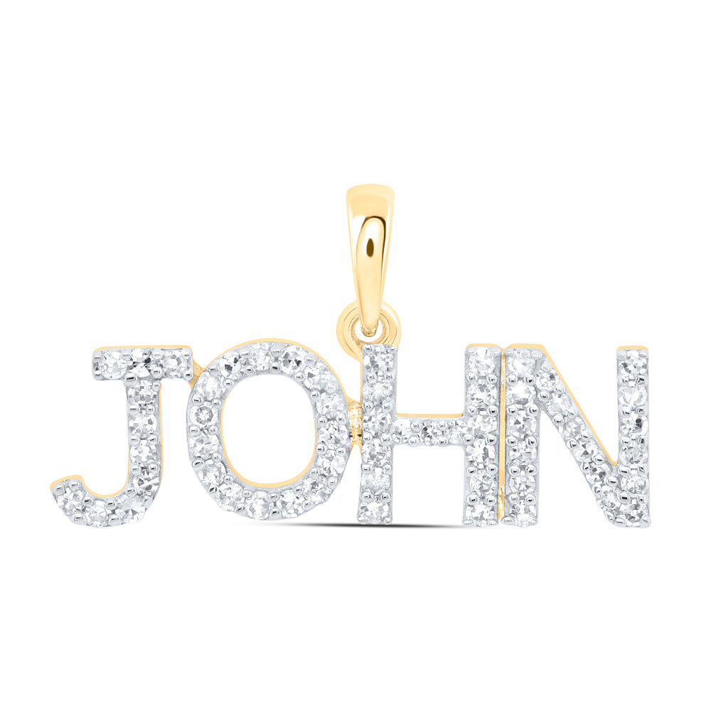 1/5CTW-DIA NK FASHION "JOHN" PENDANT