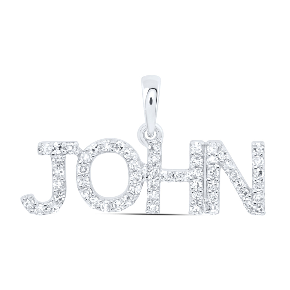 1/5CTW-DIA NK FASHION "JOHN" PENDANT
