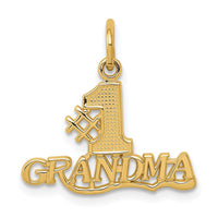 Load image into Gallery viewer, 14k #1 GRANDMA Charm
