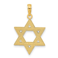 Load image into Gallery viewer, 14k Star of David Pendant
