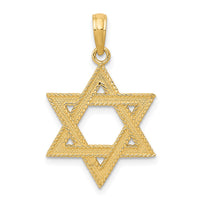 Load image into Gallery viewer, 14k Star of David Pendant
