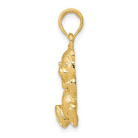 Load image into Gallery viewer, 14k Teddy Bear Pendant
