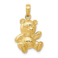 Load image into Gallery viewer, 14k Teddy Bear Pendant
