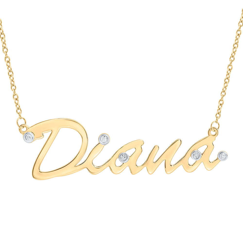 1/12CTW-DIA NK GIFT "Diana" NECKLACE (18 INCH)