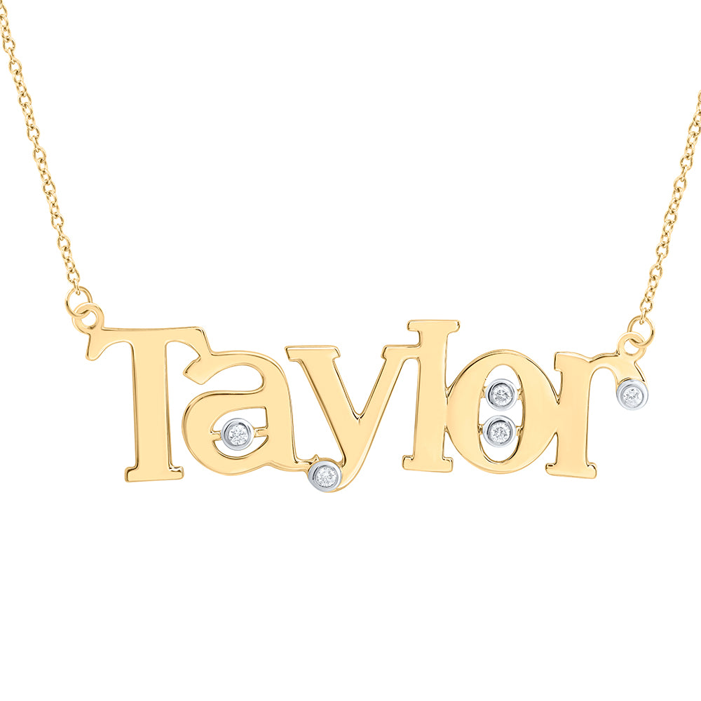1/10CTW-DIA NK GIFT "Taylor" NECKLACE (18 INCH)