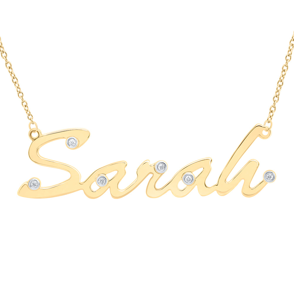 1/20CTW-DIA NK GIFT "Sarah" NECKLACE (18 INCH)