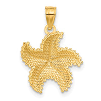 Load image into Gallery viewer, 14K Diamond-Cut Starfish Pendant
