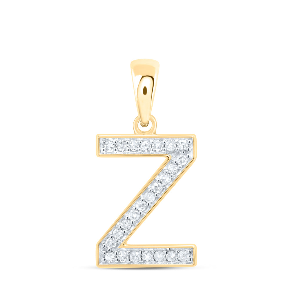 1/10CTW-DIA P1 GIFT INITIAL "Z" PENDANT