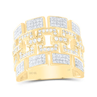 Load image into Gallery viewer, 1 1/5 CTW-DIA CN MENS RING
