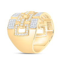 Load image into Gallery viewer, 1 1/5 CTW-DIA CN MENS RING
