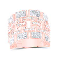 Load image into Gallery viewer, 1 1/5 CTW-DIA CN MENS RING
