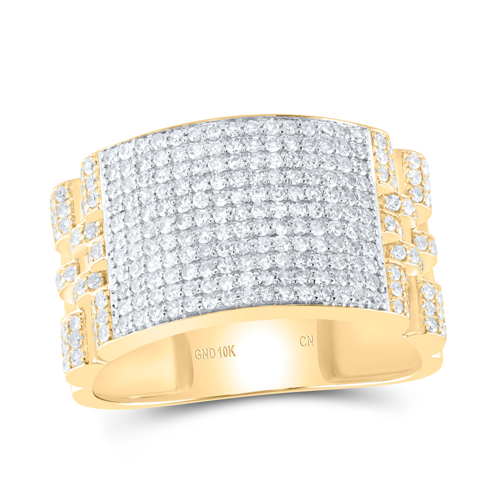 1 1/4CTW-DIA CN MENS RING