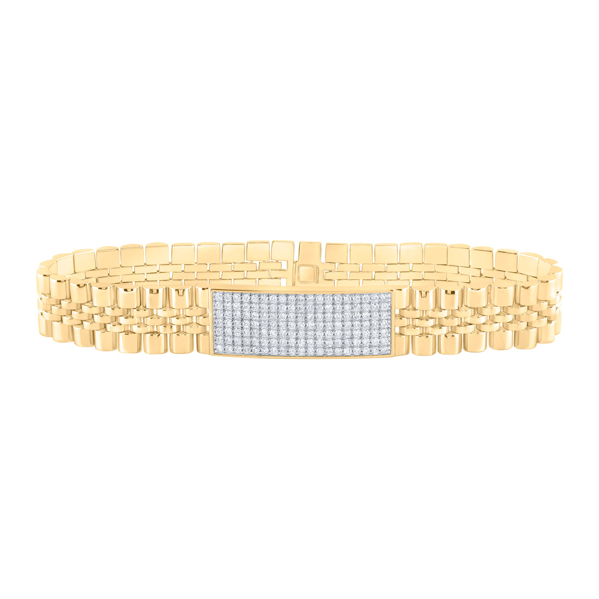 1 7/8 CTW-DIA CN MENS BRACELET (8.5 INCH)