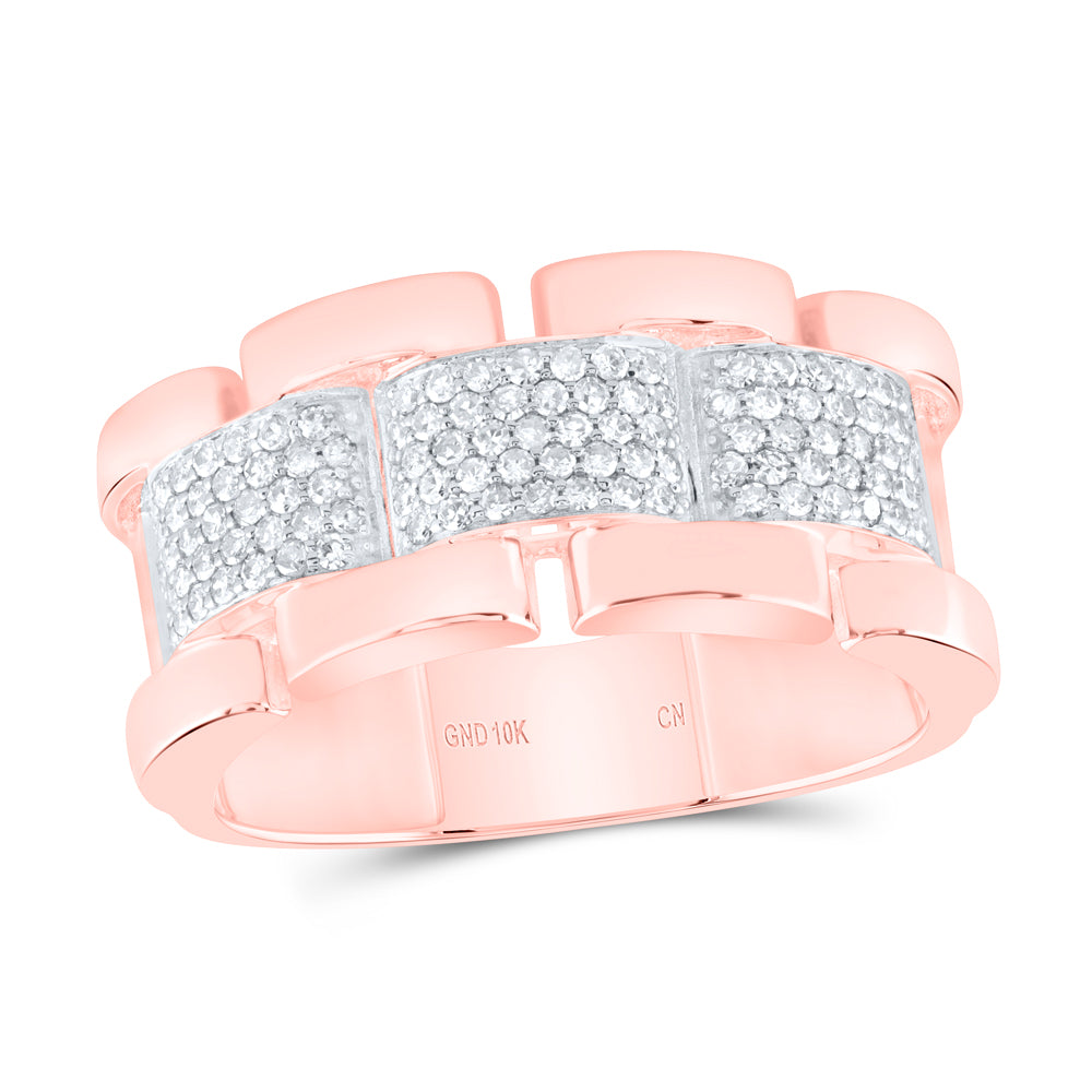 1/2 CTW-DIA CN MENS RING