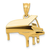 Load image into Gallery viewer, 14k Piano Charm
