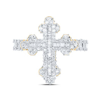 Load image into Gallery viewer, 7/8CTW-DIA NK FASHION CROSS LADIES RING
