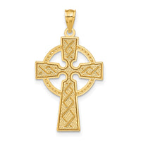 Load image into Gallery viewer, 14k Celtic Cross Pendant
