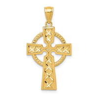Load image into Gallery viewer, 14k Celtic Cross Pendant
