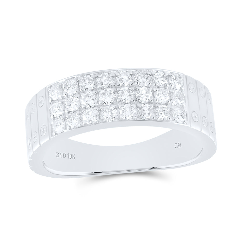 7/8CTW-DIA CN MENS RING