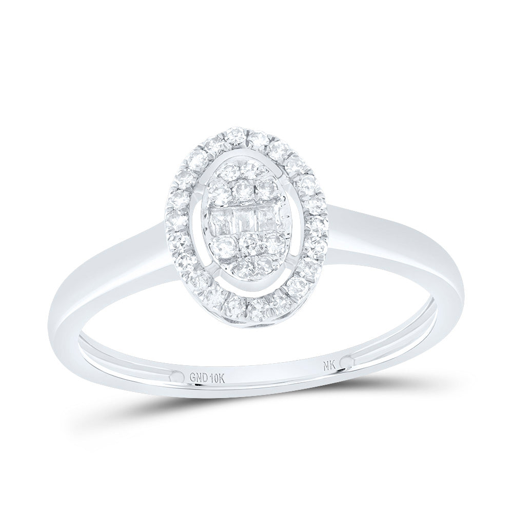 1/5CTW-DIA NK FASHION OVAL RING