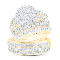 Load image into Gallery viewer, 1 3/4CTW-DIA CN FASHION TRIO SET
