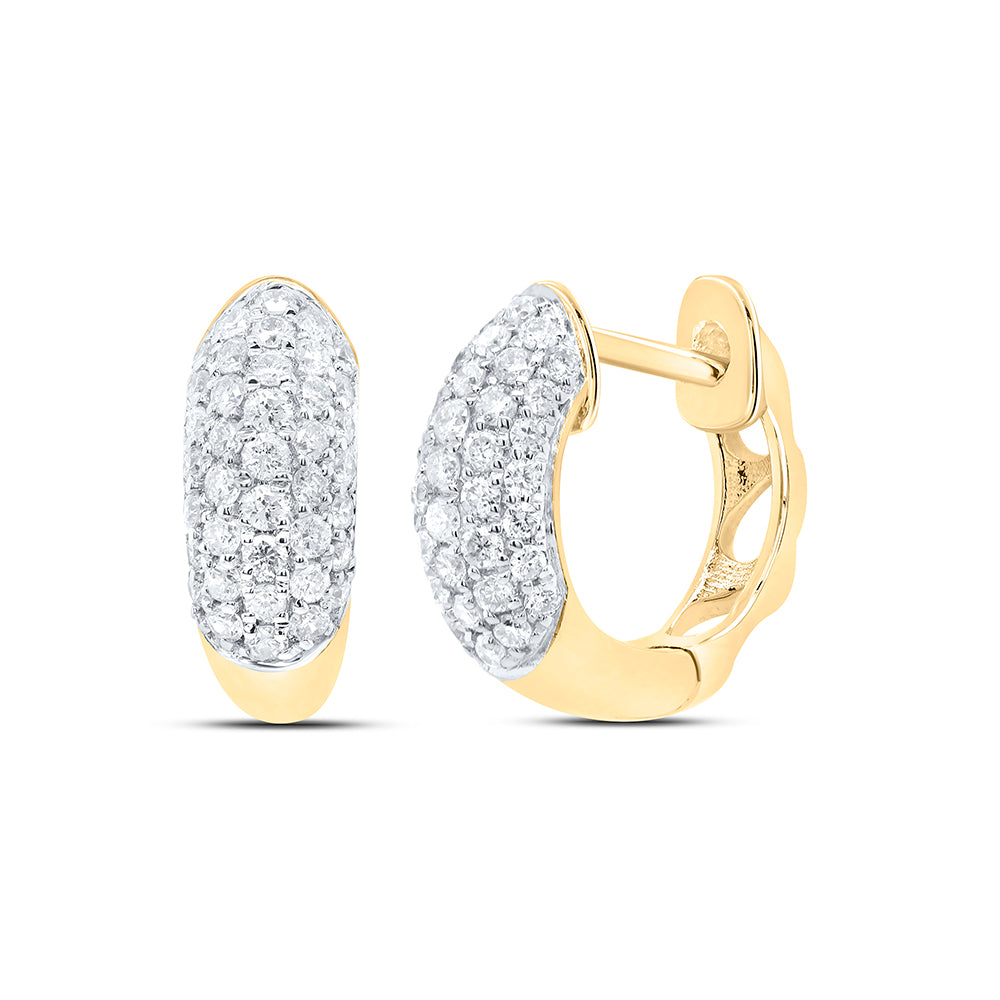 3/8CTW-DIA CN FASHION EARRING