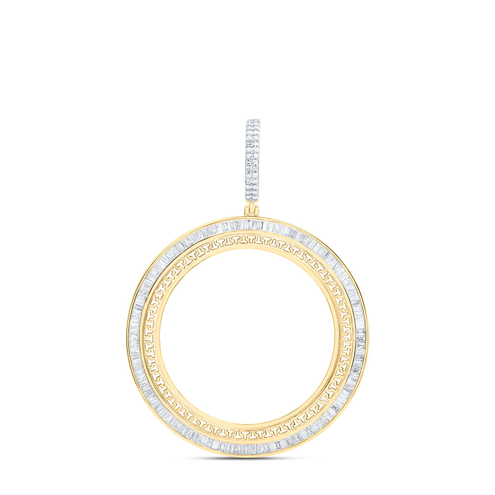1 3/4CTW-DIA NK CENTENARIO BEZEL MEMORY PENDANT
