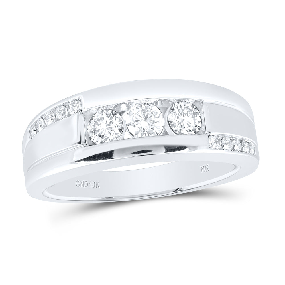 3/4CTW-DIA NK FASHION MENS RING