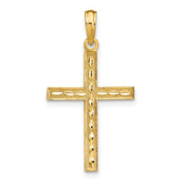 Load image into Gallery viewer, 14K Reversible FAITH HOPE LOVE Cross Pendant
