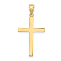 Load image into Gallery viewer, 14K Solid Reversible Latin Cross Pendant
