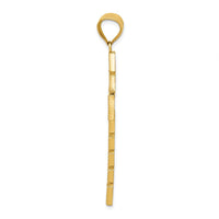 Load image into Gallery viewer, 14K w/Rhodium Latin Cross Pendant
