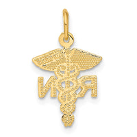 Load image into Gallery viewer, 14k RN Nurse Charm
