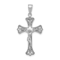 Load image into Gallery viewer, 14K White Gold Crucifix Pendant
