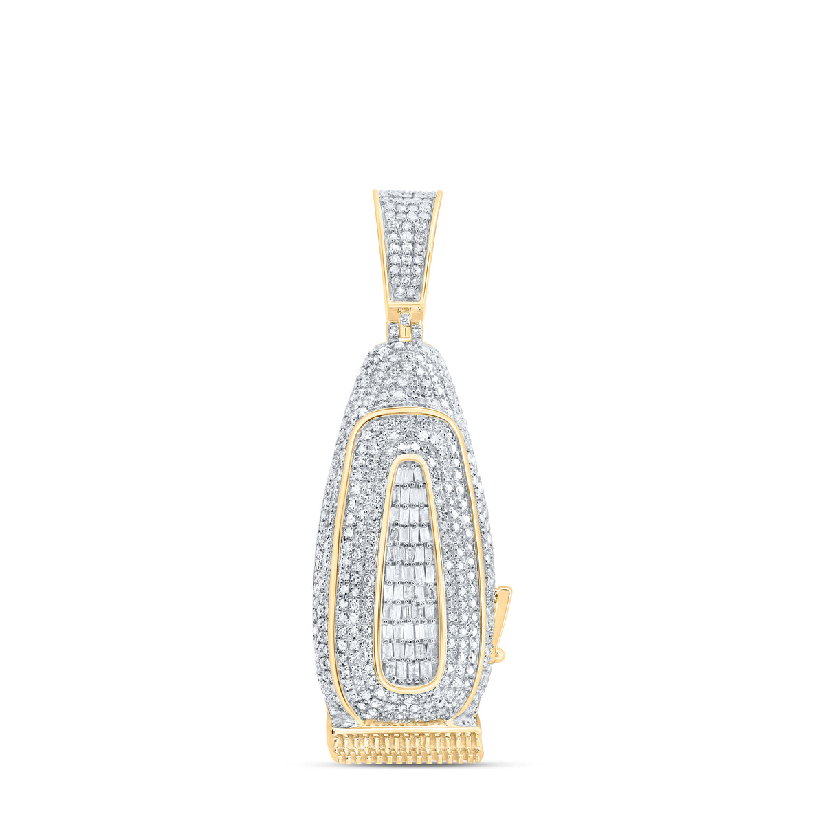 1 1/3CTW-DIA NK TRIMMER MENS CHARM