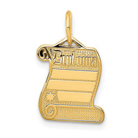 Load image into Gallery viewer, 14k DIPLOMA Charm
