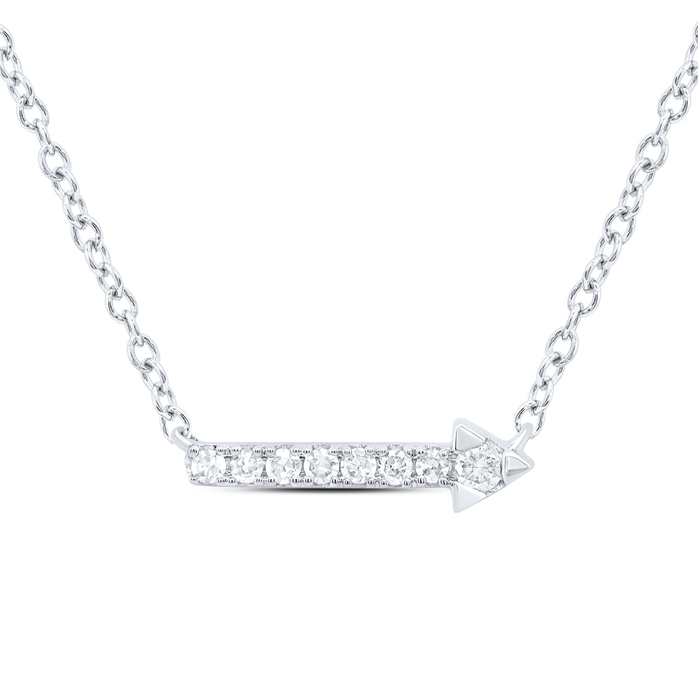 1/12CTW-DIA CN FASHION NECKLACE (18 INCH)