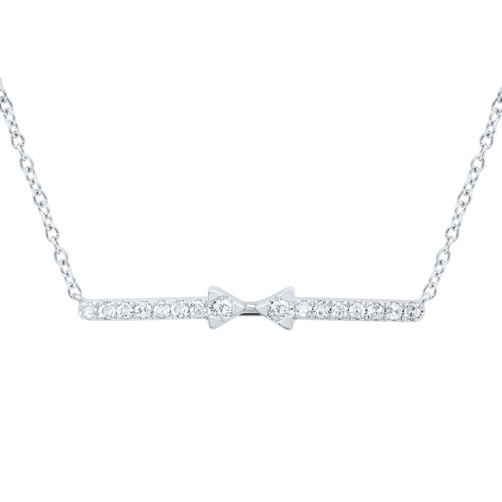 1/8CTW-DIA CN FASHION NECKLACE (18 INCH)