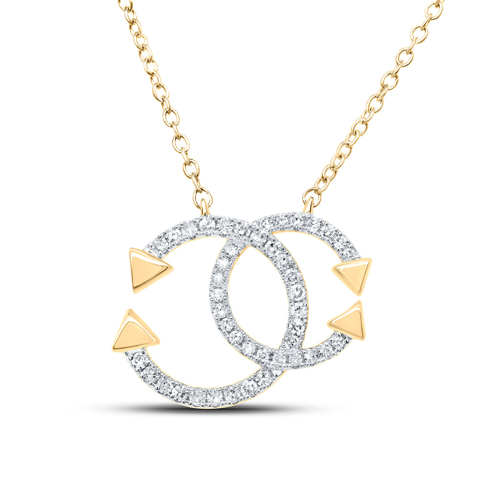 1/5CTW-DIA CN FASHION NECKLACE (18 INCH)