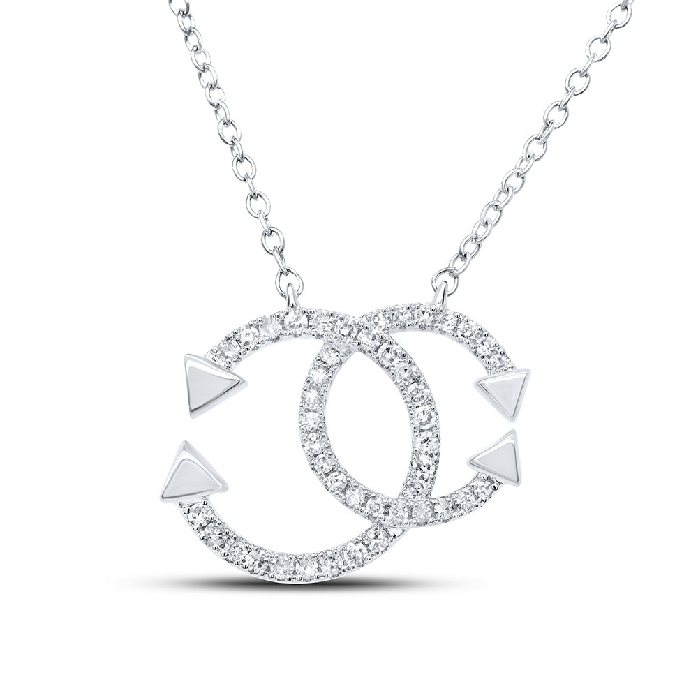 1/5CTW-DIA CN FASHION NECKLACE (18 INCH)