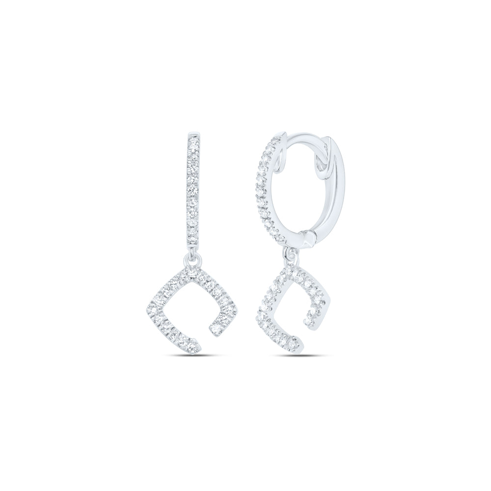 1/6CTW-DIA CN FASHION DANGLING EARRING