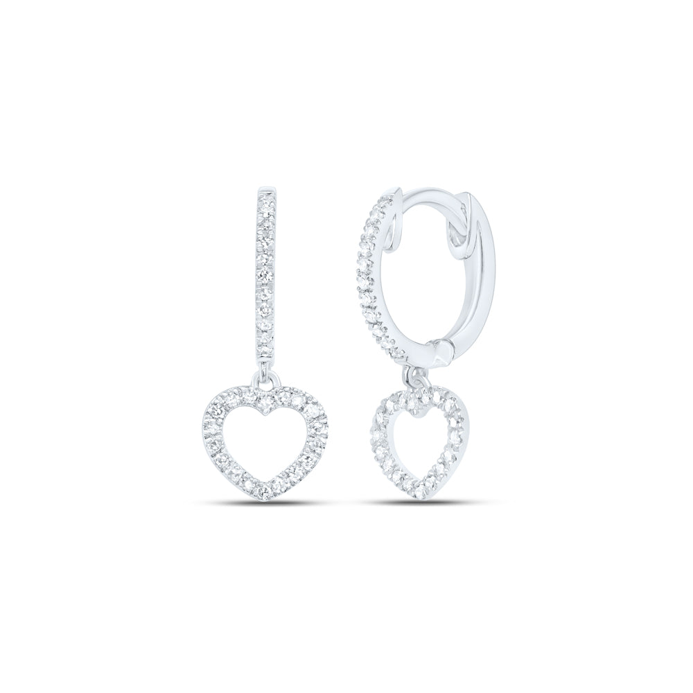 1/6CTW-DIA CN FASHION DANGLING EARRING