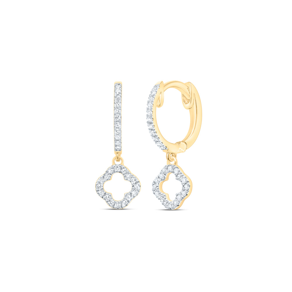 1/6CTW-DIA CN FASHION DANGLING EARRING