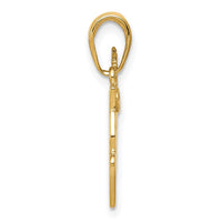 Load image into Gallery viewer, 14K Bible, Praying Hands, and Cross Pendant
