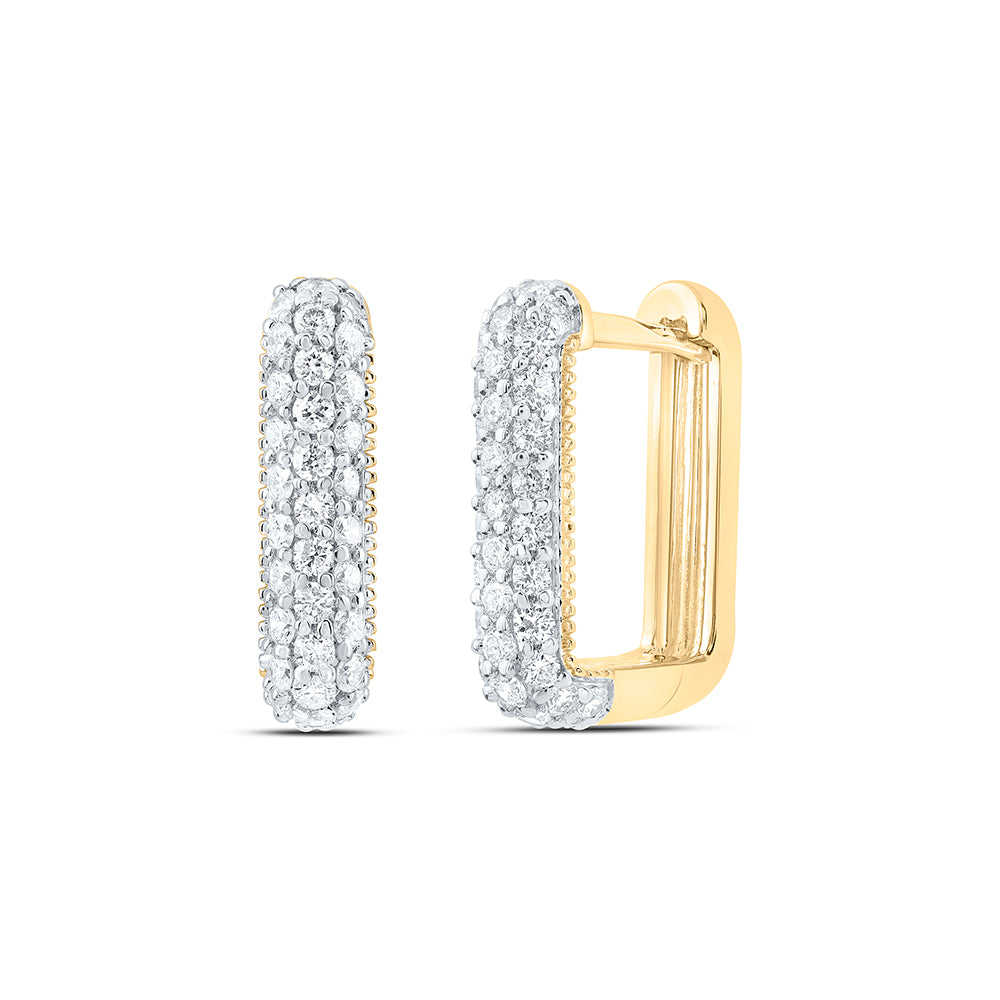 5/8CTW-DIA ANA M FASHION HOOP EARRING