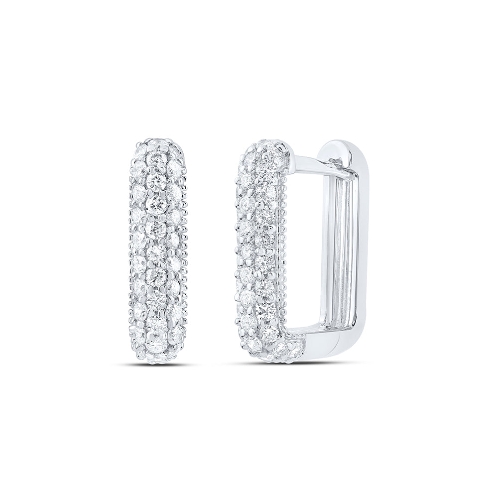 5/8CTW-DIA ANA M FASHION HOOP EARRING