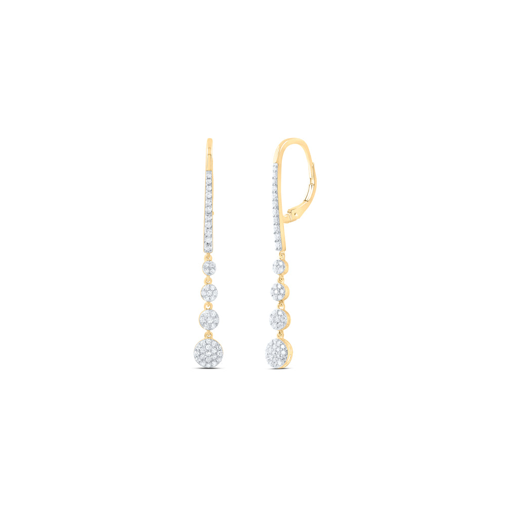 5/8CTW-DIA ANA M FASHION DANGLING EARRING